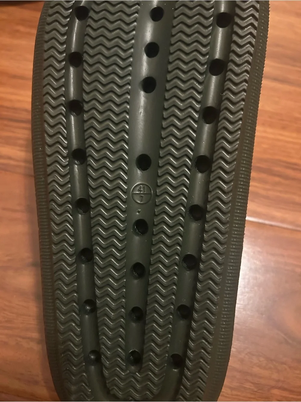 Men's Slide Sandals in Olive Green